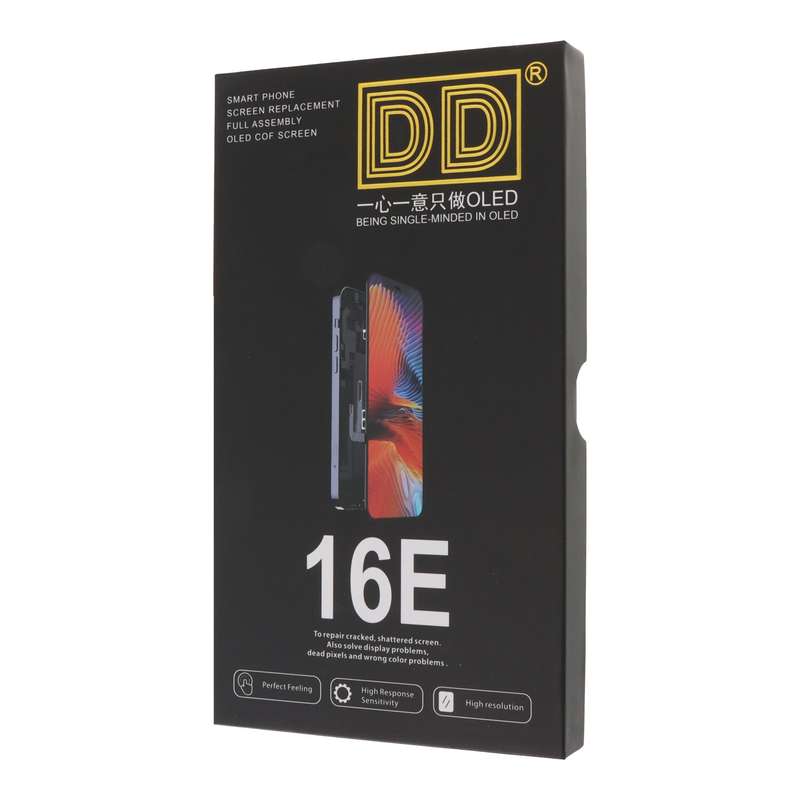 Screen Replacement for iPhone 16e DD Soft OLED Black HQ