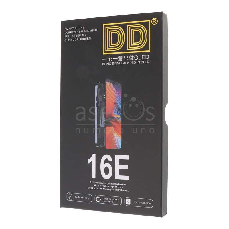Screen Replacement for iPhone 16e DD Hard OLED Black HQ