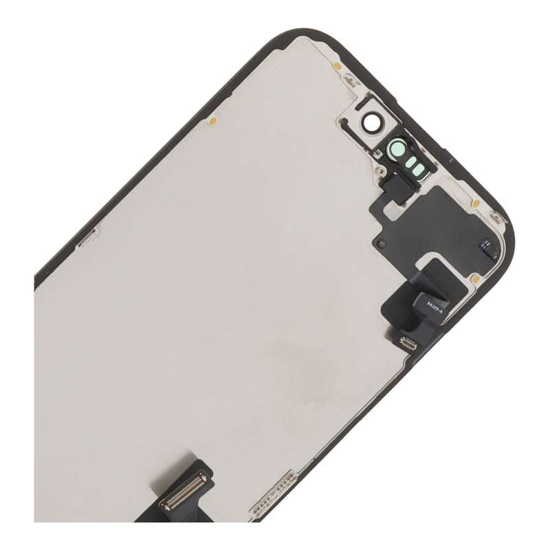 Screen Replacement with Proximity Light Sensor Flex Cable for iPhone 15 Diagnosable Black OEM R