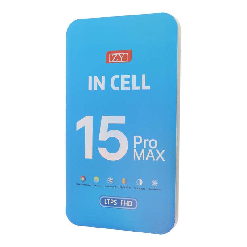 Screen Replacement for iPhone 15 Pro Max IC Removable Version ZY 120Hz Black Incell
