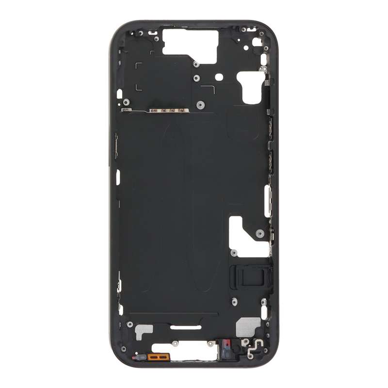 Middle Frame with Side Key+Side Rails+Card Tray+Speaker Anti-Dust Mesh for iPhone 15 A3089 Europe...