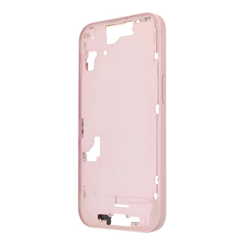 Middle Frame with Side Key+Side Rails+Card Tray+Speaker Anti-Dust Mesh for iPhone 15 A3089 Europe...