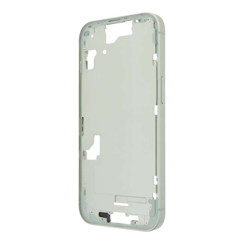 Middle Frame with Side Key+Side Rails+Card Tray+Speaker Anti-Dust Mesh for iPhone 15 A3089 Europe...