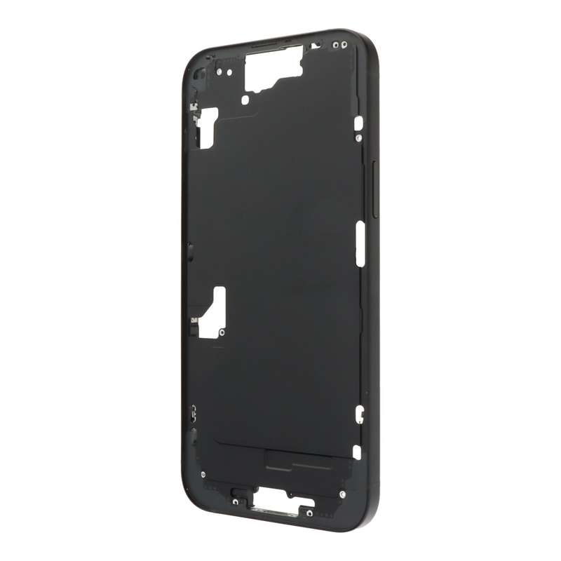 Middle Frame with Side Key+Side Rails+Card Tray+Speaker Anti-Dust Mesh for iPhone 15 Plus A3093/A...