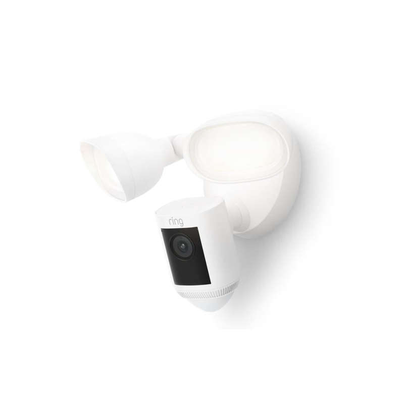 RING  FLOODLIGHT CAM WIRED PRO WHITE