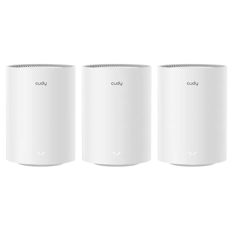 Cudy Dual Band WiFi 6 3000Mbps Multi-Gigabit Mesh 3-Pack | M3000 (3-Pack)
