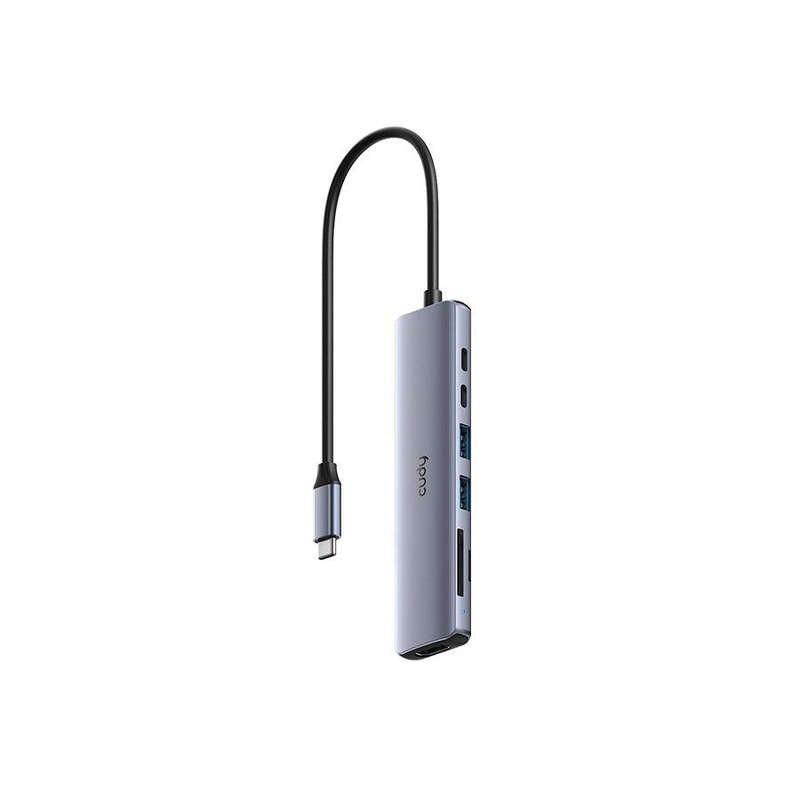 Cudy 7-in-1 4K 60Hz HDMI USB-A and USB-C Hub | UH407