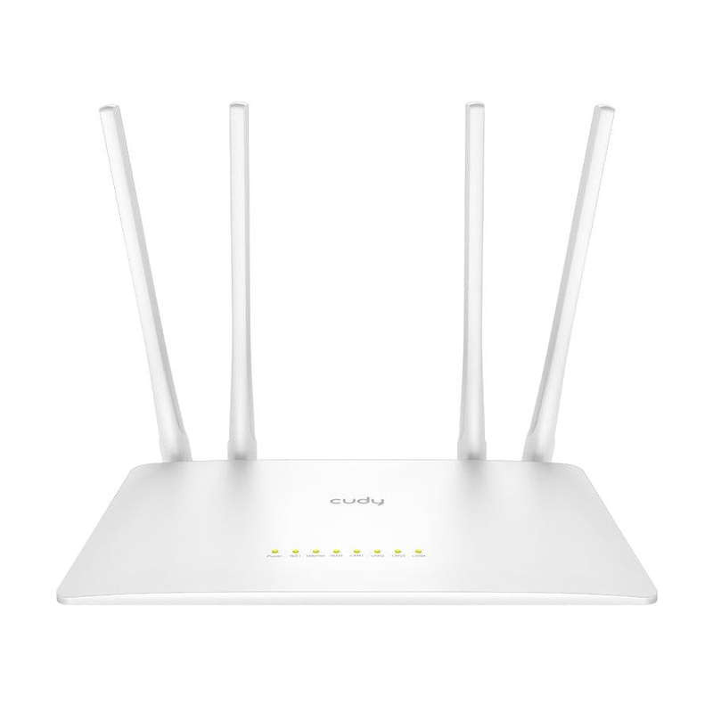 Cudy Dual Band WiFi 5 1200Mbps 5dBi Fast Ethernet Router | WR1200