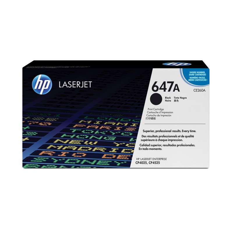 HP 647A BLACK TONER CARTRIDGE