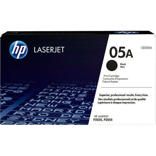 HP 05A LASERJET P2035/P2055 BLACK PRINT CARTRIDGE PRINTS APPROXIMATELY 2300 PGS USING ISO/IEC 197...