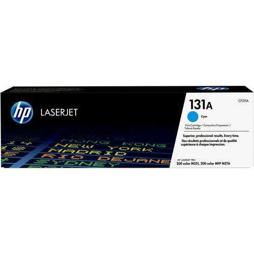 HP 131A CYAN LASERJET TONER CARTRIDGE FOR HP LASERJET PRO 200 COLOR M251/COLOR MFP M276 SSRIES - NEW