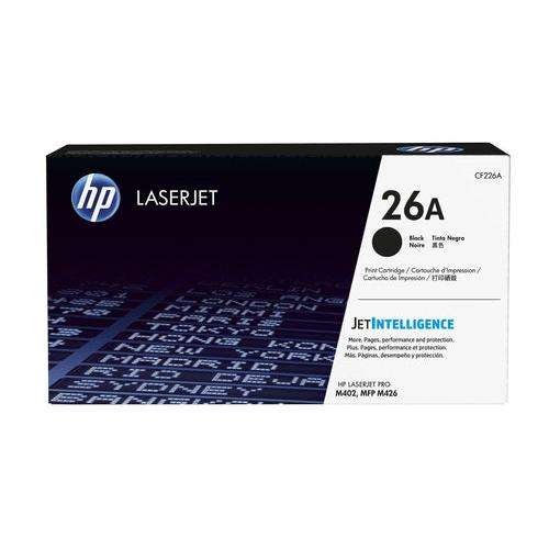HP 26A BLACK LASERJET M402/MFP M426 TONER CARTRIDGE