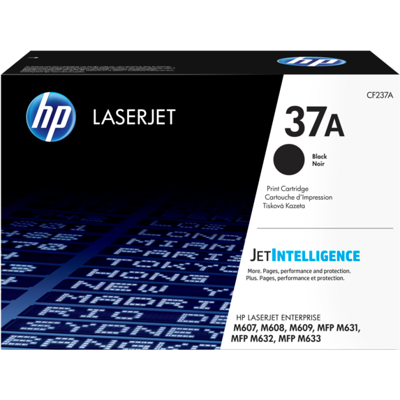 HP 37A BLACK ORIGINAL LASERJET TONER