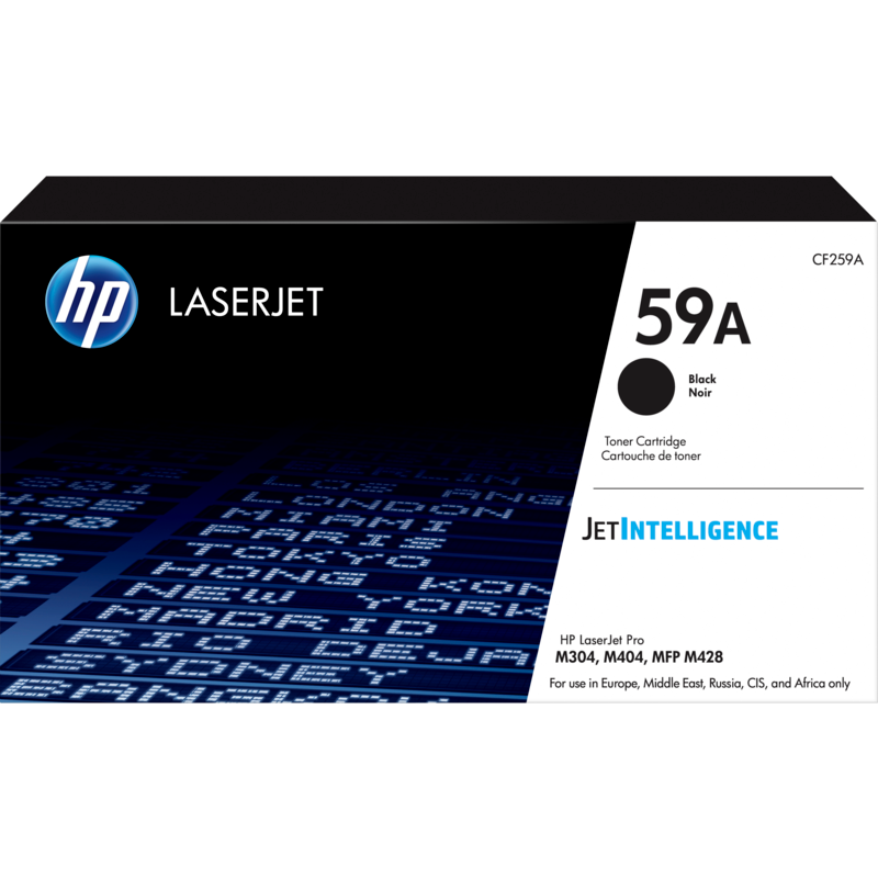 HP # 59 BLACK TONER CARTRIDGE