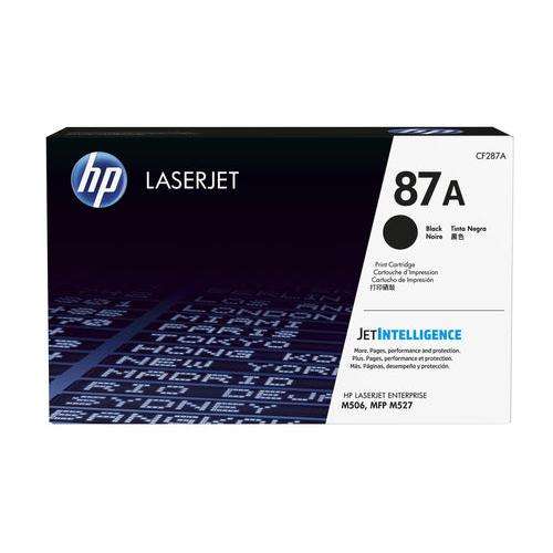 HP 87A BLACK LASERJET M506/MFP M527 CARTRIDGE