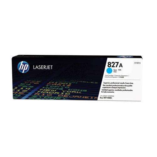 HP 827A CYAN TONER CARTRIDGE