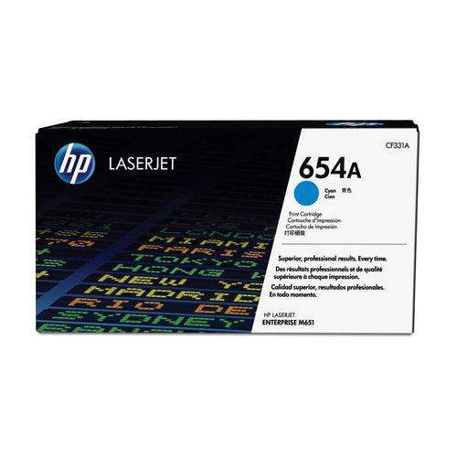 HP 654A CYAN TONER CARTRIDGE