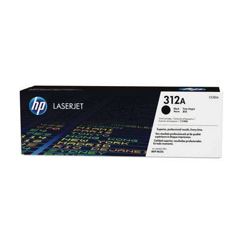 HP 312A BLACK TONER CARTRIDGE