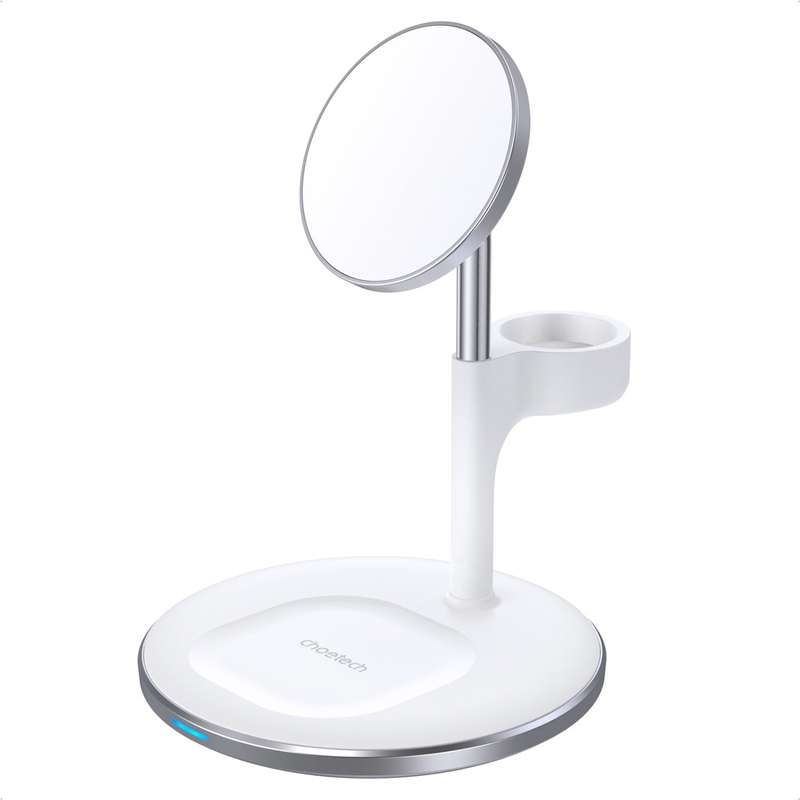 CHOETECH T586-F 3IN1 WIRELESS CHARGER 15W-WHITE