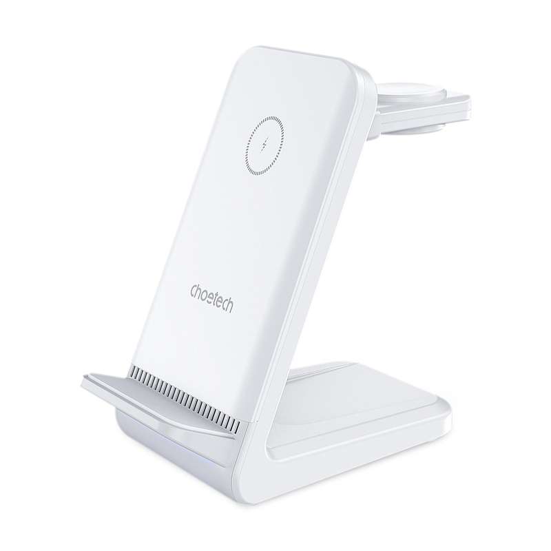 CHOETECH T608-F 4IN1 WIRELESS CHARGER 15W-WHITE