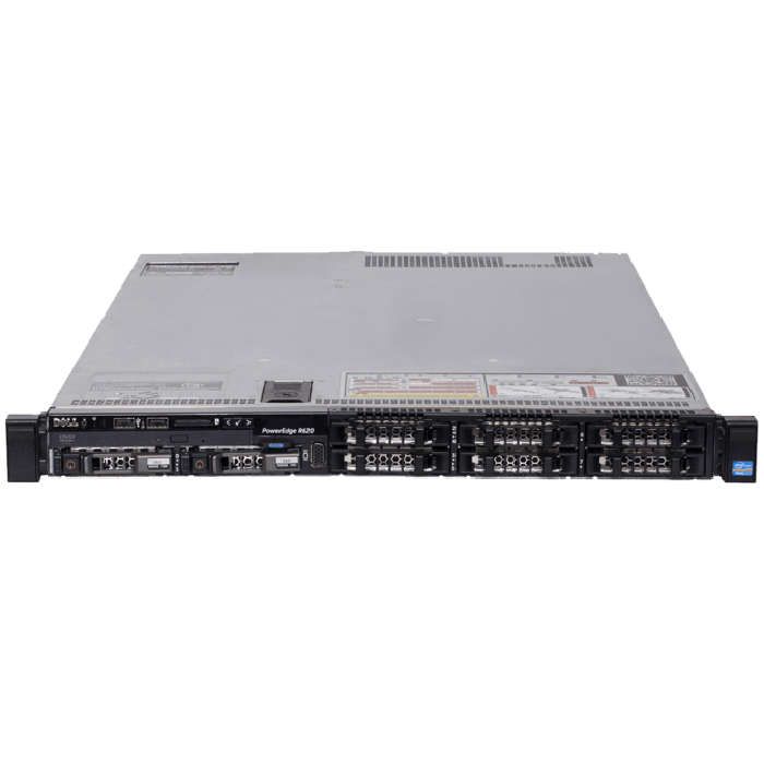 Dell PowerEdge R620: Intel Xeon E5-2640 Six Core, 64GB RAM, 2 x 300GB 2.5 inch 10K SAS Drive, 8-B...