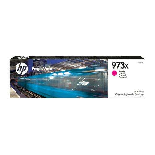 HP 973X HIGH YIELD MAGENTA ORIGINAL PAGEWIDE CARTRIDGE