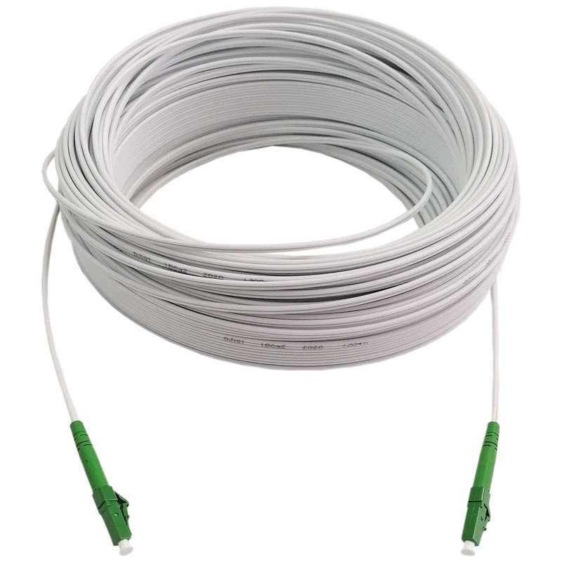 Scoop Fibre Outdoor Drop Cable 60M LC-LC APC 1Core