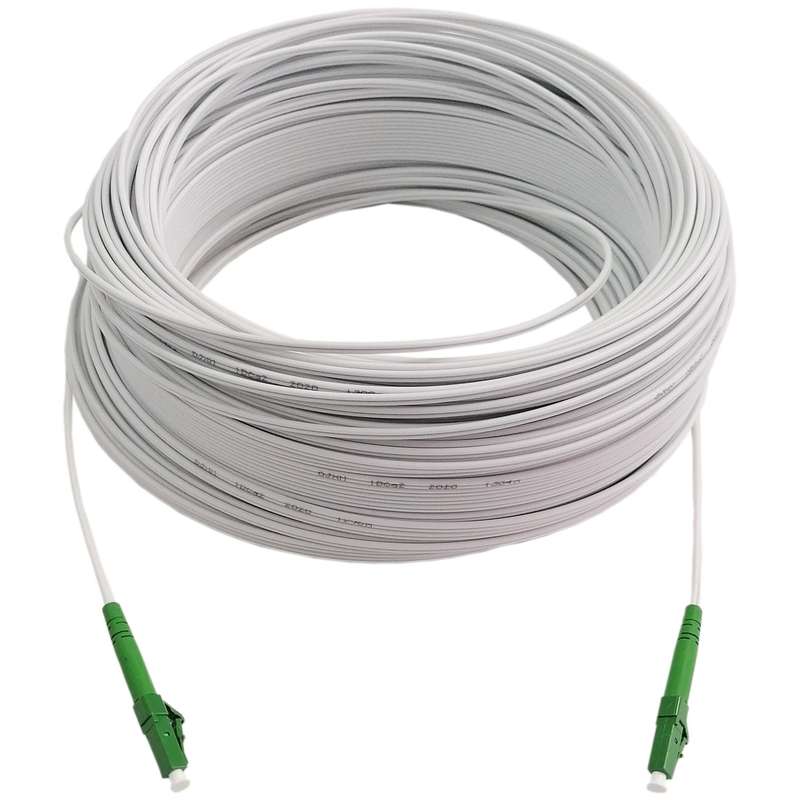Scoop Fibre Outdoor Drop Cable 90M LC-LC APC 1Core