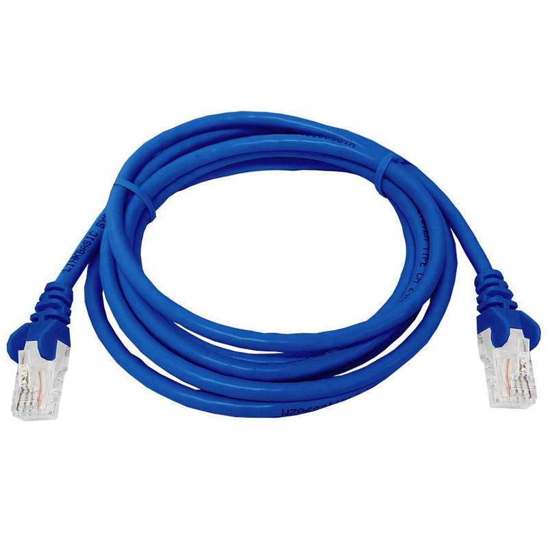 Linkbasic 2 Metre UTP Cat5e Flylead Blue