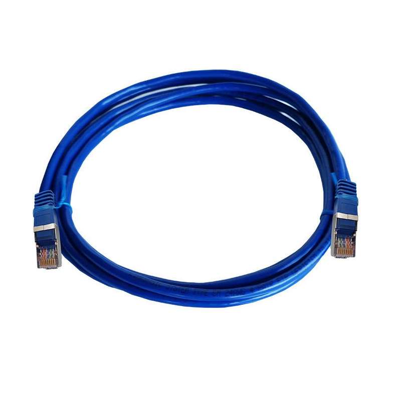 Linkbasic 3 Metre FTP Cat5e Flylead Blue