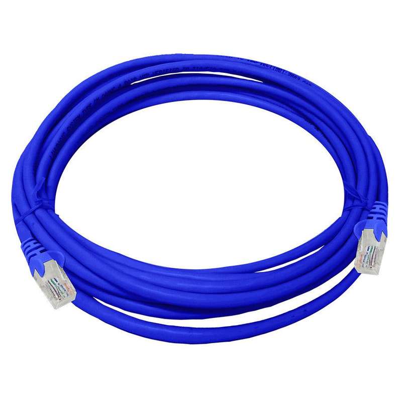 Linkbasic 5 Metre UTP Cat5e Flylead Blue
