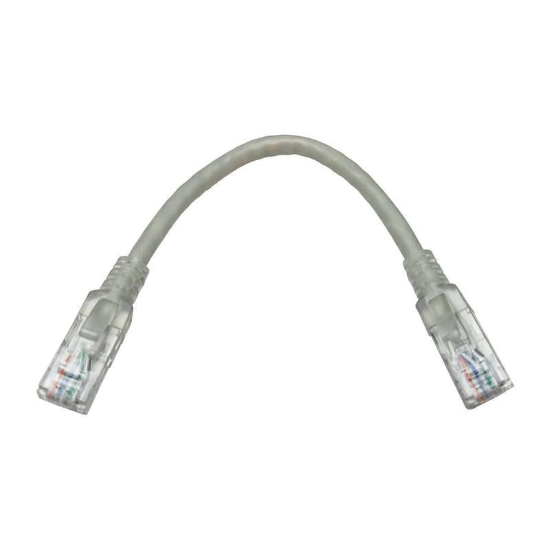 Linkbasic 22cm UTP Cat6 Flylead Grey