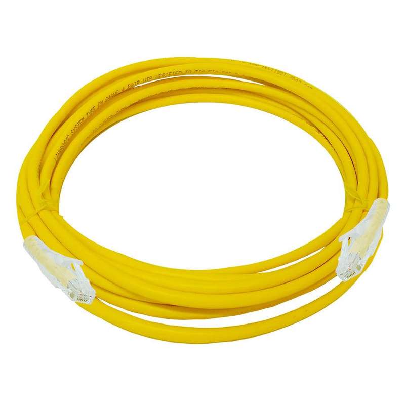 Linkbasic 5 Metre UTP Cat6 Flylead Yellow