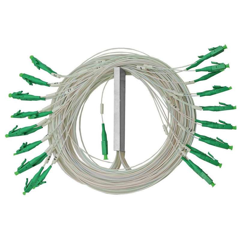 Scoop Fibre Splitter Blockless LC APC SM 1-32