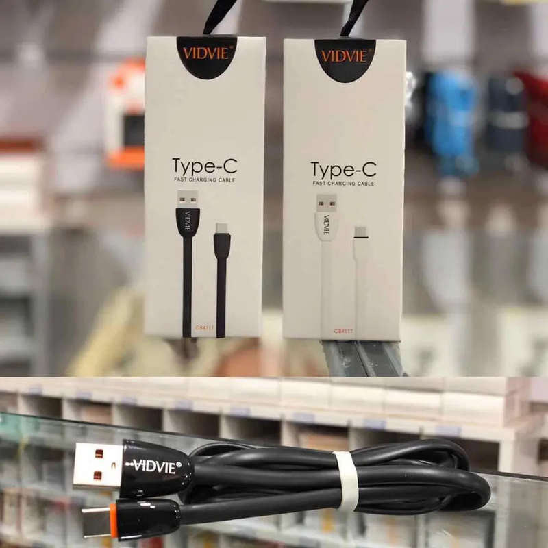 VIDVIE CB411 USB to Lightning Fast Charge / Sync Cable