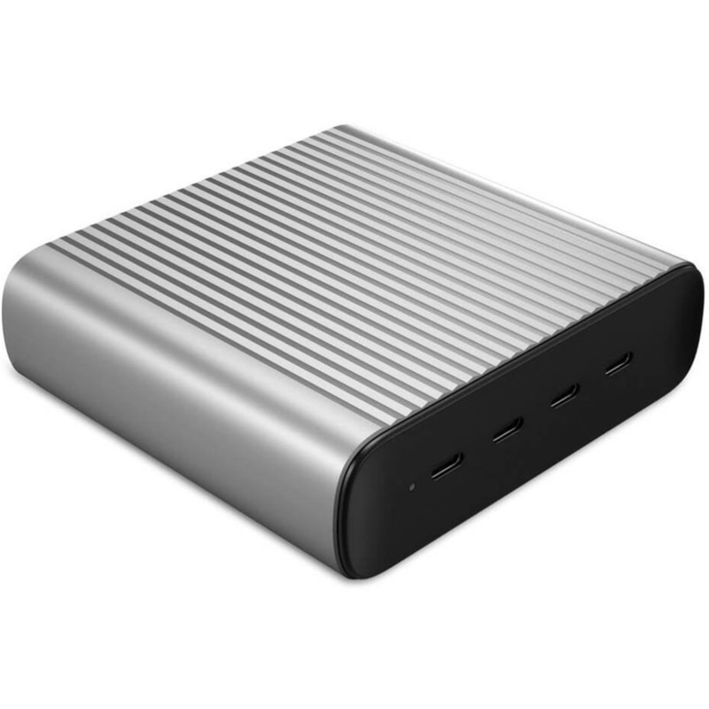 HYPERJUICE 245W GAN - EU / UK CORD SIMULTANEOUSLY CHARGE 4 DEVICES WITH FOUR POWERFUL USB-C CHARG...
