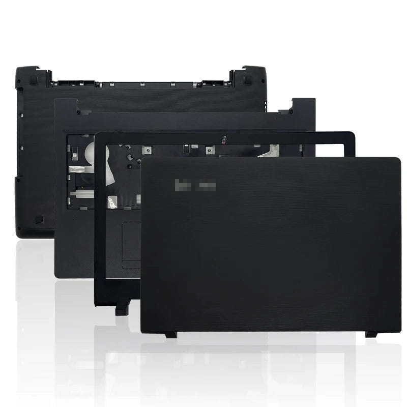 NEW Laptop LCD Back Cover Front Bezel Hinges Palmrest Bottom Case For lenovo ideapad 110-15 110-1...