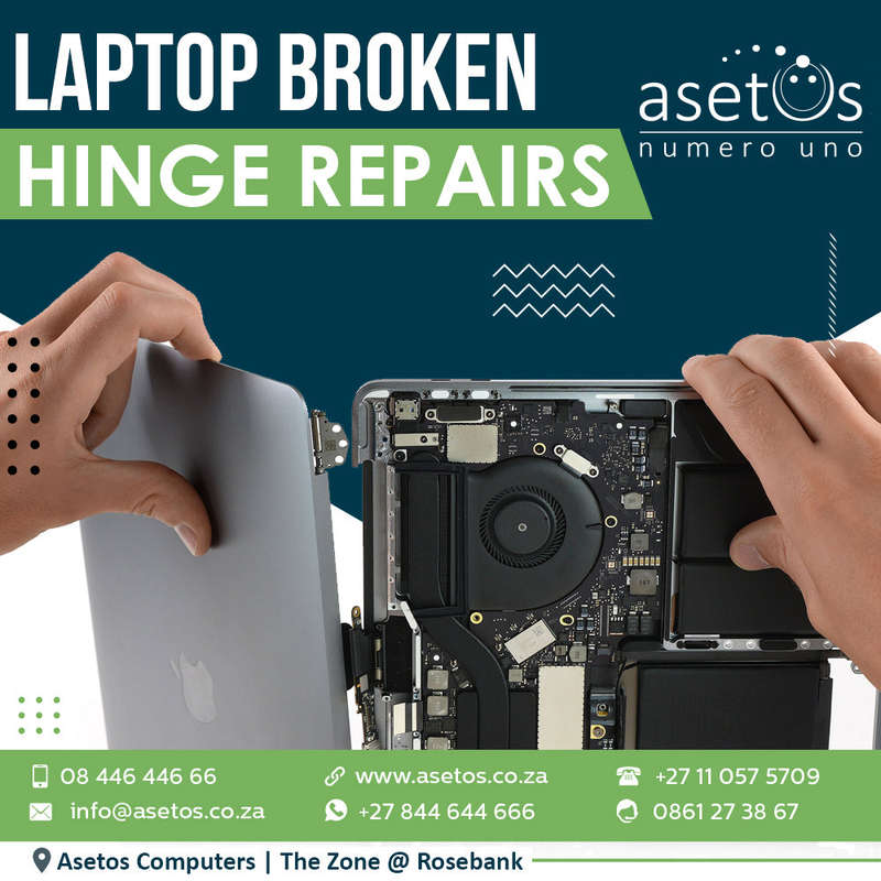 Laptop Hinge Repair Service -  Single-Side Fix of Broken Hinges (Labour Only, Parts Not Included)