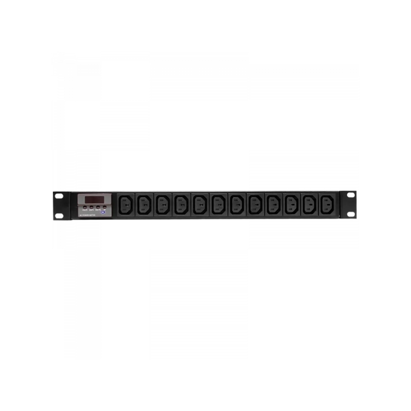 16A PDU 3.0m (2.5mm2) Cable, 19' Rack Mount, 12 Way C13 , Circuit Breaker, IEC 60309 Plug