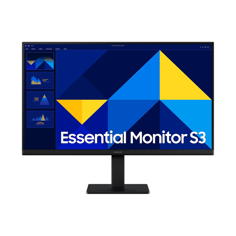 SAMSUNG VALUE S30GD FLAT 27" DISPLAY IPS RESPONSE: 5 GTG AR: 16:09 RESOLUTION: 1,920 X 1,080 (FHD...