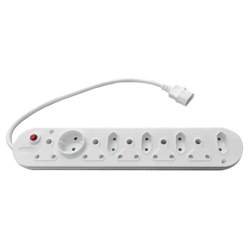 Multi Plug 5x16A 5x5A 0.5m IEC Cord
