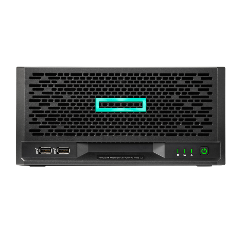 HP PROLIANT MICROSERVER GEN10 PLUS V2 G6405 2-CORE 16GB-U VROC 4LFF-NHP 180W EXTERNAL PS SERVER
