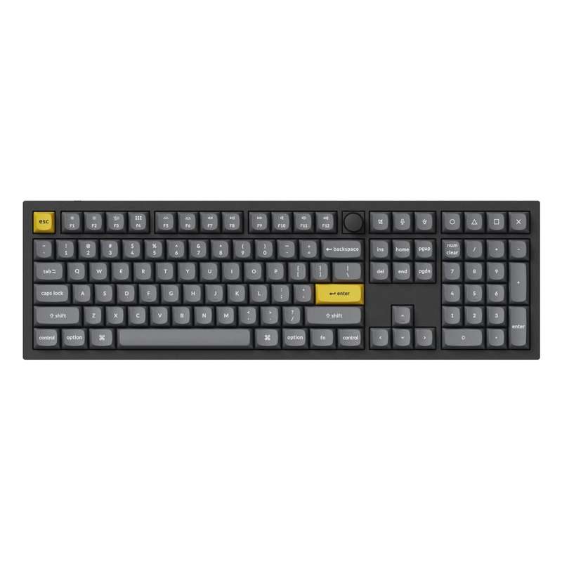 Keychron Double Shot PBT OSA Full Keycap Set  Dark Grey