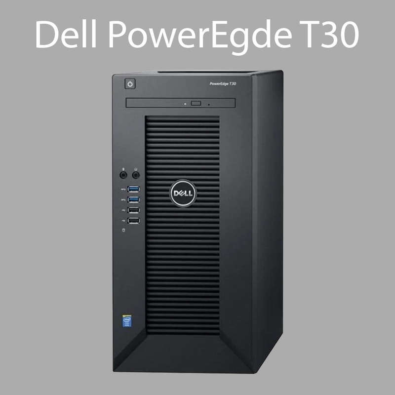Dell PowerEdge T30, Intel Xeon E3-1225v5 (3.3Ghz), 16GB RAM, 1TB SSD (Used)