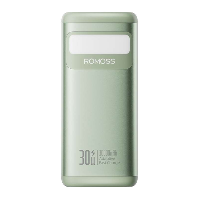 Romoss PMT30 30000mAh 30W Fast Charge Power Bank  Green