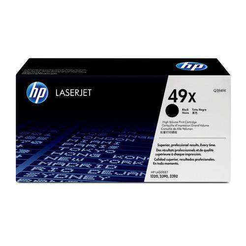 HP 49X HC BLACK TONER CARTRIDGE