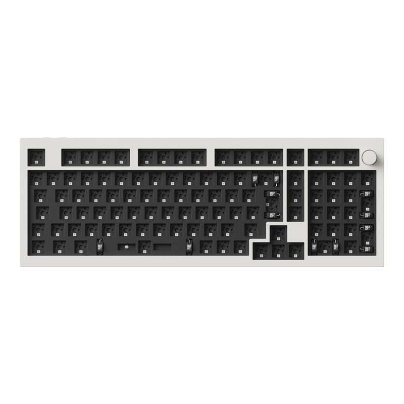 Keychron Q5M-M1 QMK/VIA Wireless Custom Keyboard - Shell White