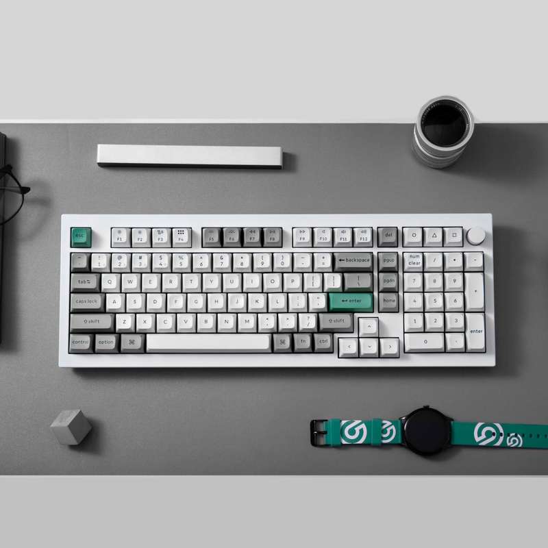 Keychron Q5M-M1 QMK/VIA Wireless Custom Keyboard - Shell White