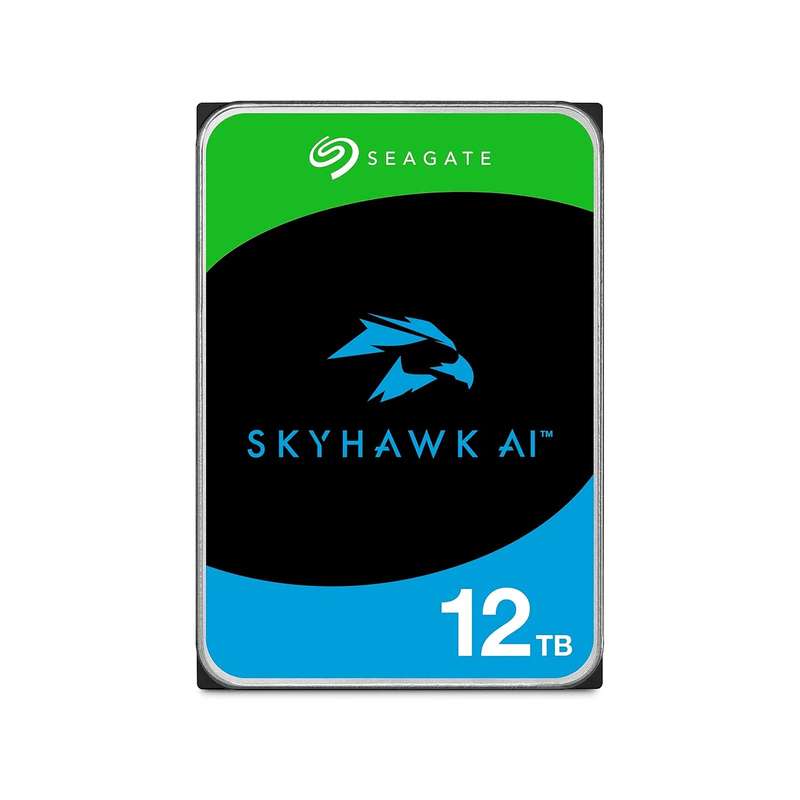 Seagate 3.5" 12TB SKYHAWK AI Surveilance 256MB Internal HDD