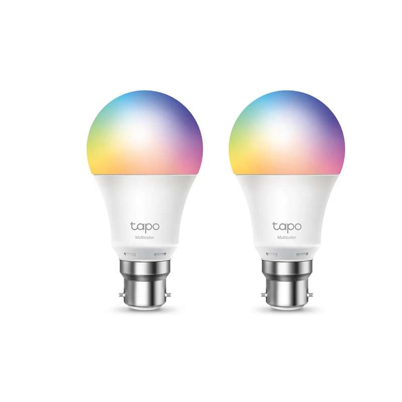 TP-Link TAPO L530B Smart Wi-Fi Light Bulb Multicolor - 2 Pack